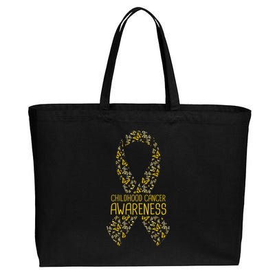 Childhood Cancer Awareness Cotton Canvas Jumbo Tote