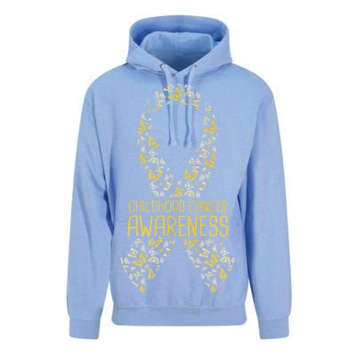 Childhood Cancer Awareness Unisex Surf Hoodie