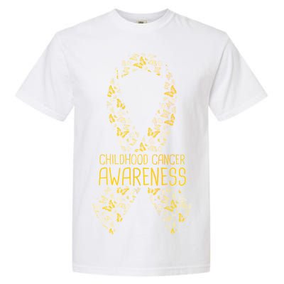 Childhood Cancer Awareness Garment-Dyed Heavyweight T-Shirt