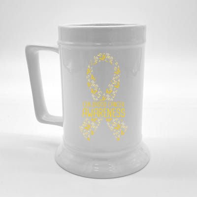 Childhood Cancer Awareness Beer Stein