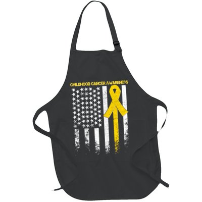 Childhood Cancer Awareness Flag Apron