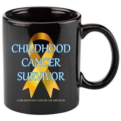 Childhood Cancer Survivor 11oz C Handle Ceramic Mug