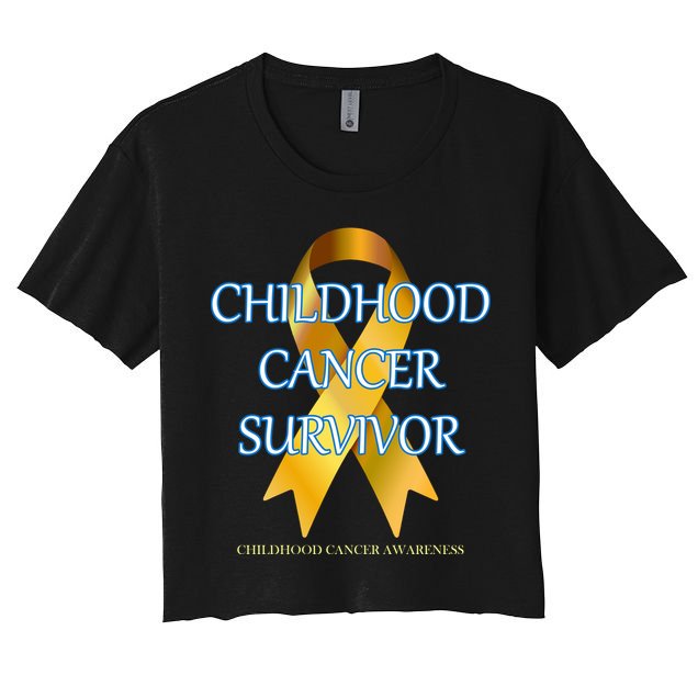 Childhood Cancer Survivor Crop Top