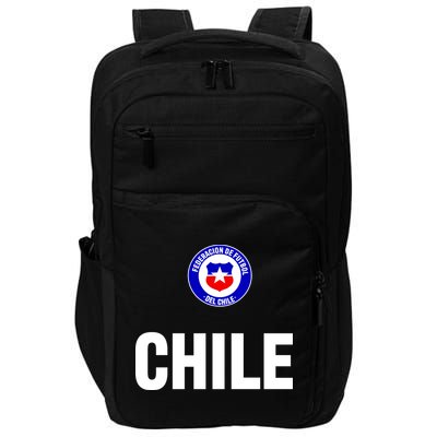 Chile Chilean Flag Soccer Futbol Impact Tech Backpack