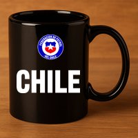 Chile Chilean Flag Soccer Futbol 11oz C Handle Ceramic Mug