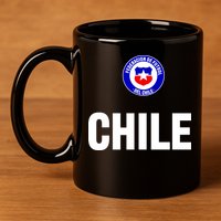 Chile Chilean Flag Soccer Futbol 11oz C Handle Ceramic Mug