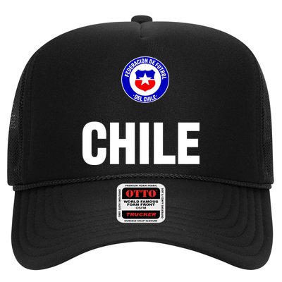 Chile Chilean Flag Soccer Futbol Trucker Hat