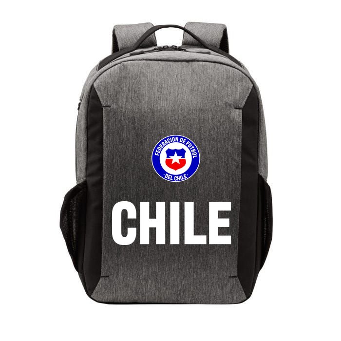 Chile Chilean Flag Soccer Futbol Vector Backpack