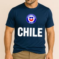Chile Chilean Flag Soccer Futbol Cooling Performance Crew T-Shirt