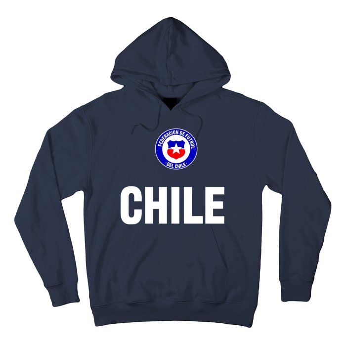 Chile Chilean Flag Soccer Futbol Hoodie