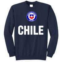 Chile Chilean Flag Soccer Futbol Tall Sweatshirt