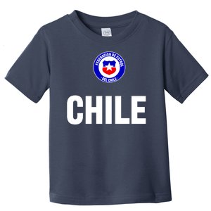 Chile Chilean Flag Soccer Futbol Toddler T-Shirt