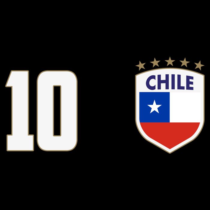 Chile Flag Shield Logo Futbol Soccer World Cup Drawstring Bag