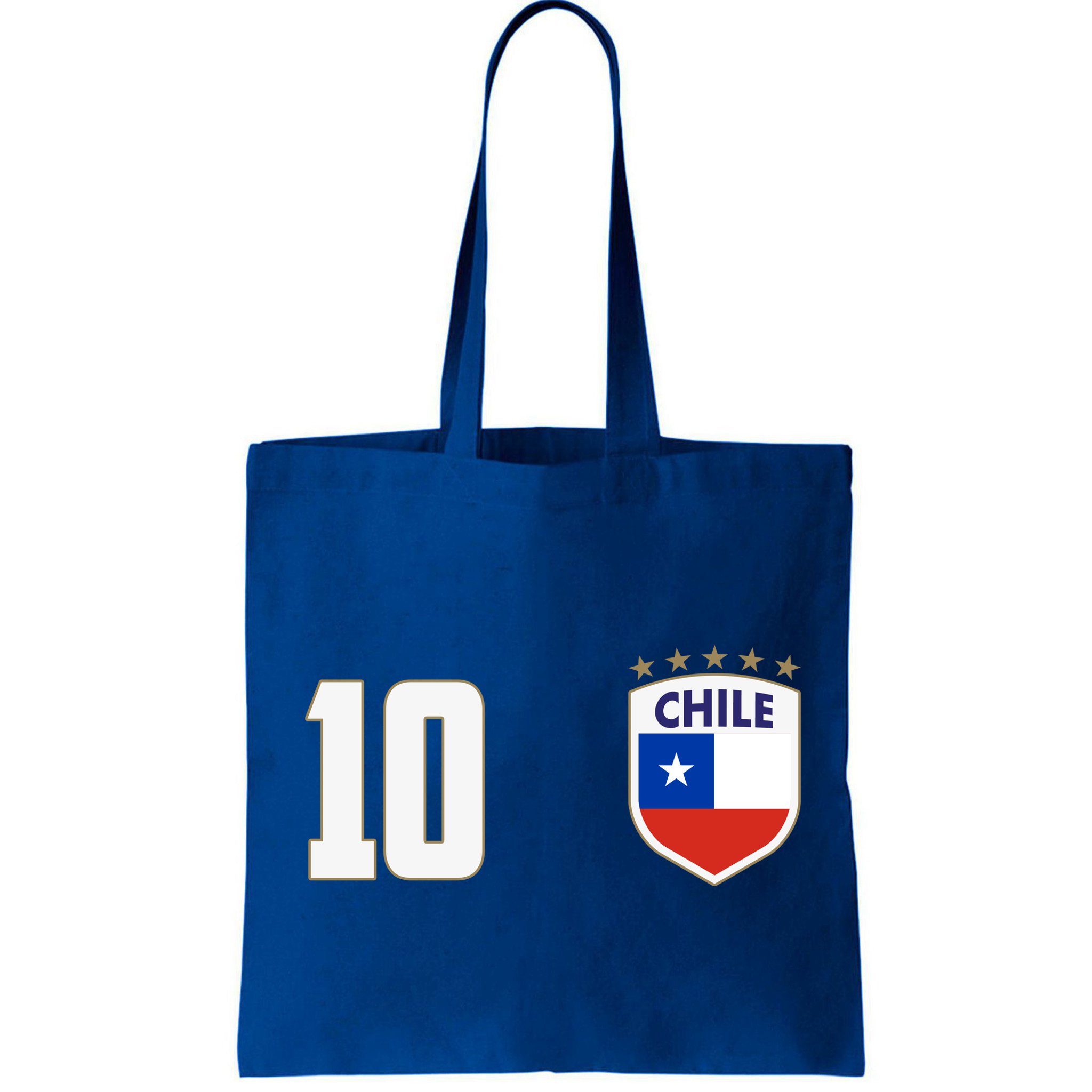 Chile Flag Shield Logo Futbol Soccer World Cup Bag