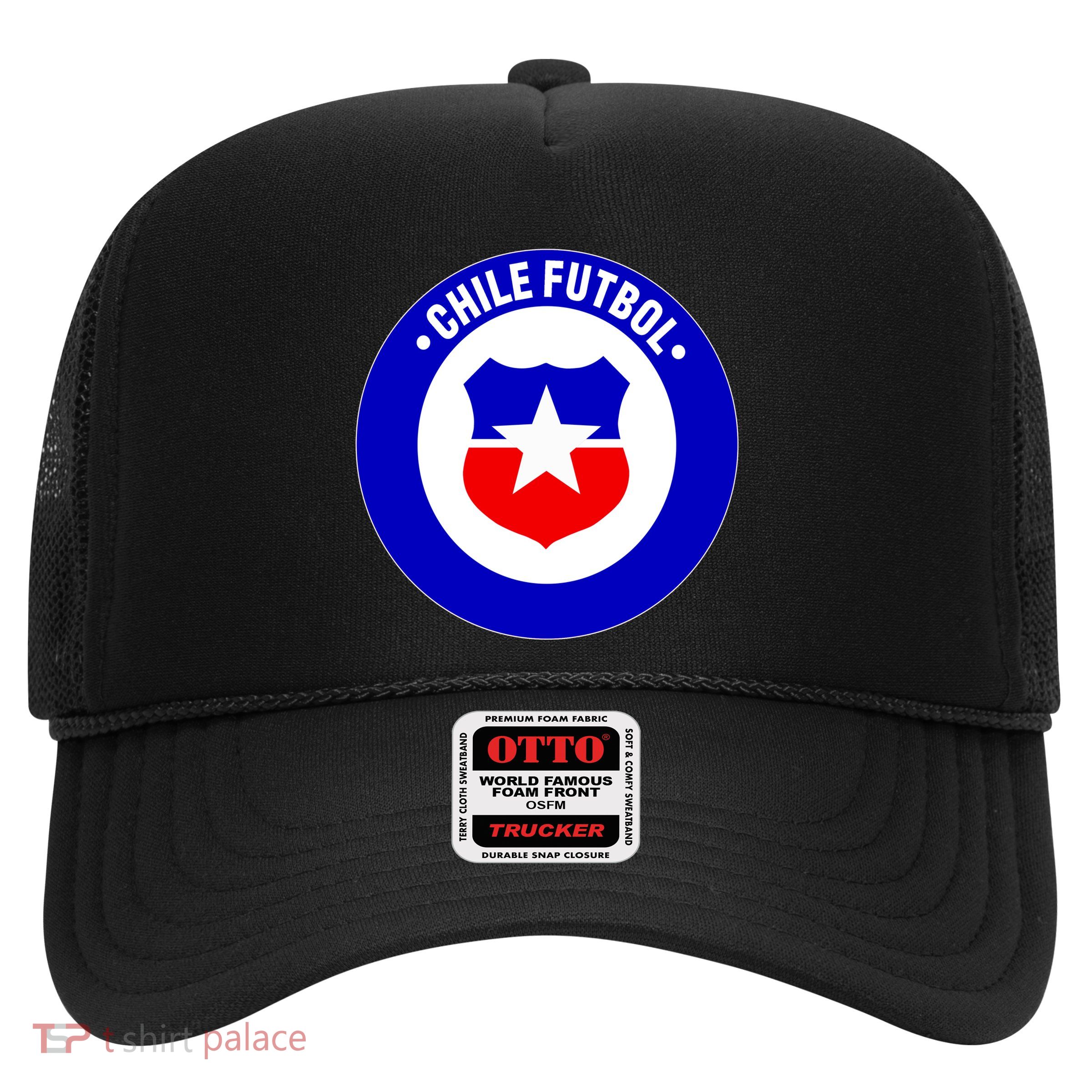 Chile Futbol Soccer Retro National Team Trucker Hat