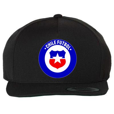 Chile Futbol Soccer Retro National Team Wool Snapback Cap