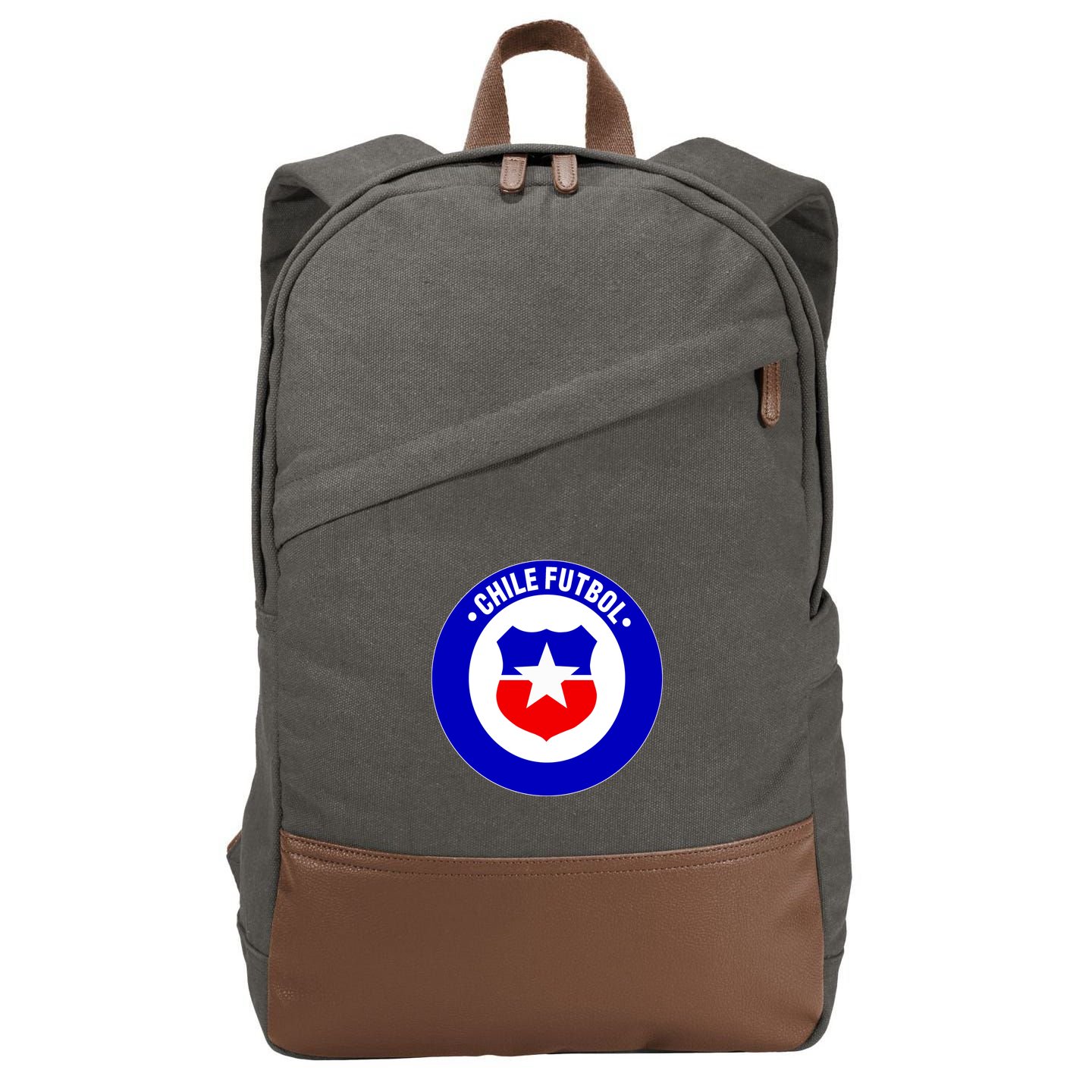 Chile Futbol Soccer Retro National Team Cotton Canvas Backpack