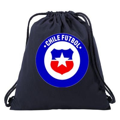 Chile Futbol Soccer Retro National Team Drawstring Bag