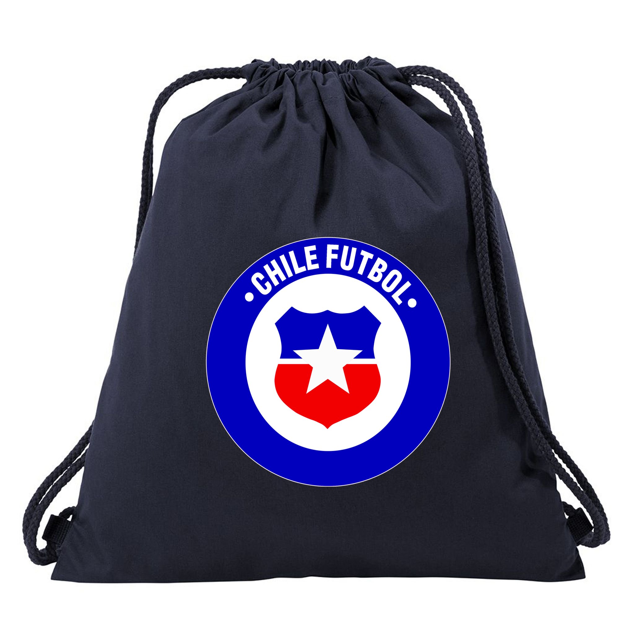 Chile Futbol Soccer Retro National Team Drawstring Bag