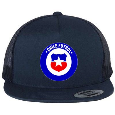 Chile Futbol Soccer Retro National Team Flatbill Hat