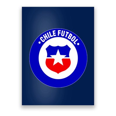 Chile Futbol Soccer Retro National Team Poster