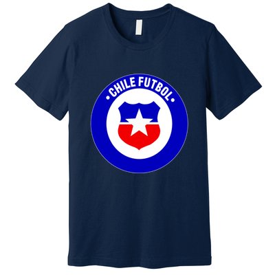Chile Futbol Soccer Retro National Team Premium T-Shirt