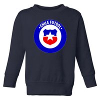 Chile Futbol Soccer Retro National Team Toddler Sweatshirt