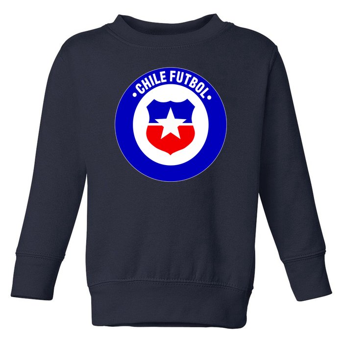 Chile Futbol Soccer Retro National Team Toddler Sweatshirt