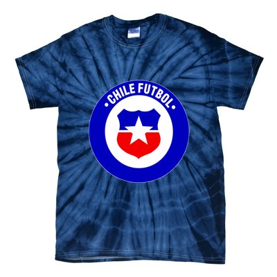 Chile Futbol Soccer Retro National Team Tie-Dye T-Shirt