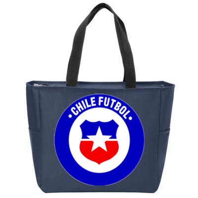 Chile Futbol Soccer Retro National Team Zip Tote Bag