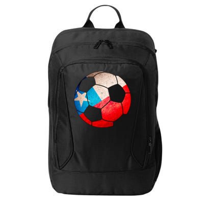 Chile Soccer Ball Flag City Backpack