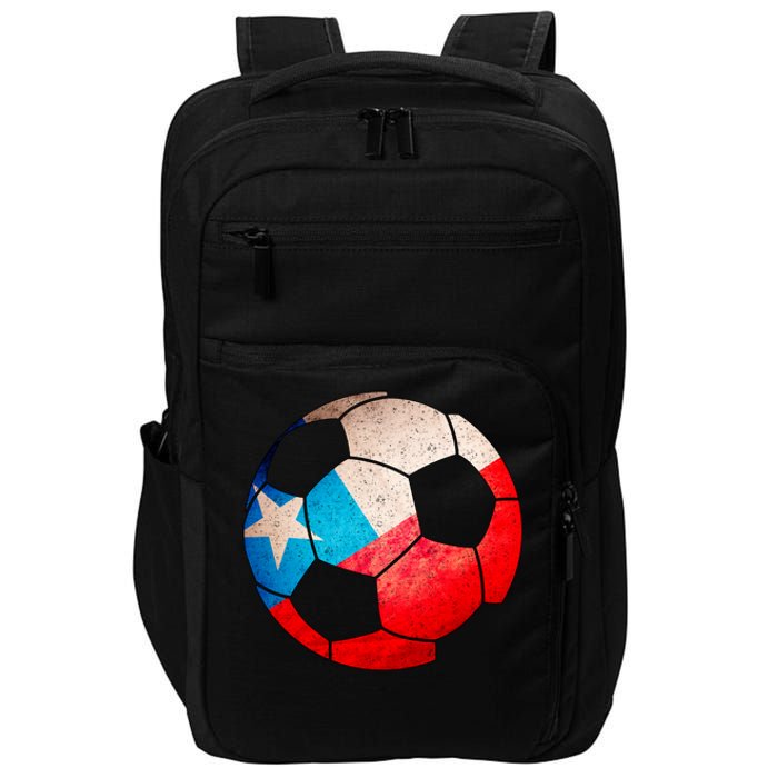 Chile Soccer Ball Flag Impact Tech Backpack