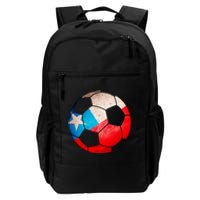 Chile Soccer Ball Flag Daily Commute Backpack