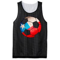 Chile Soccer Ball Flag Mesh Reversible Basketball Jersey Tank