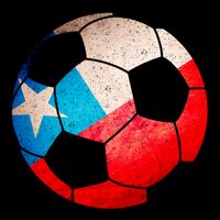 Chile Soccer Ball Flag Tie-Dye T-Shirt