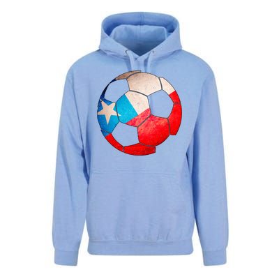 Chile Soccer Ball Flag Unisex Surf Hoodie