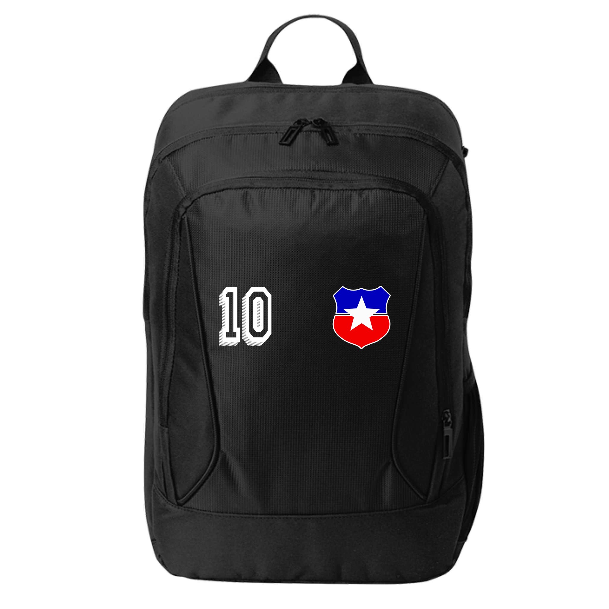 Chile Soccer La Roja Jersey Number 10 City Backpack