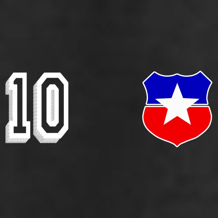 Chile Soccer La Roja Jersey Number 10 11oz C Handle Ceramic Mug