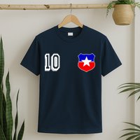Chile Soccer La Roja Jersey Number 10 T-Shirt