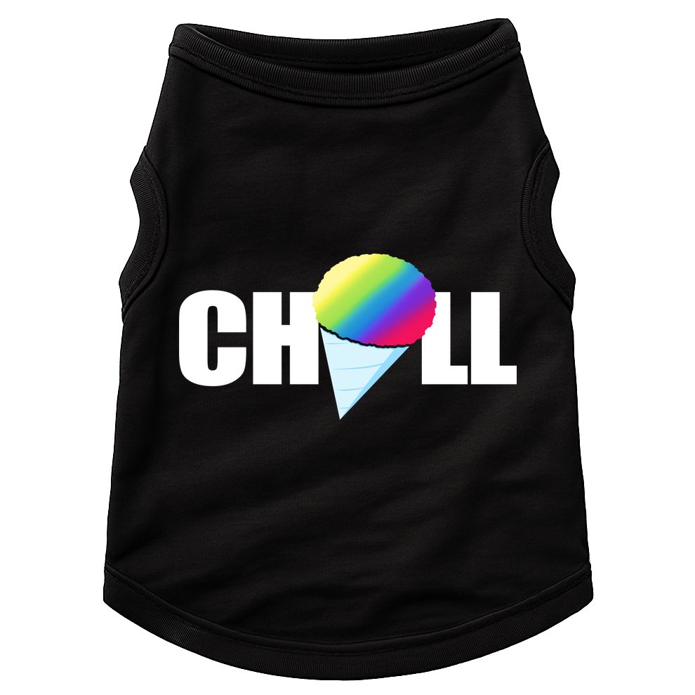 Chill Snowcone Retro Doggie Tank
