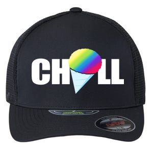 Chill Snowcone Retro Flexfit Unipanel Trucker Cap