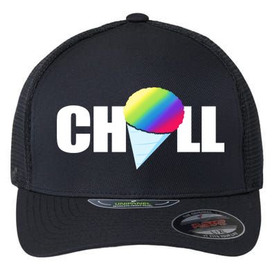 Chill Snowcone Retro Flexfit Unipanel Trucker Cap