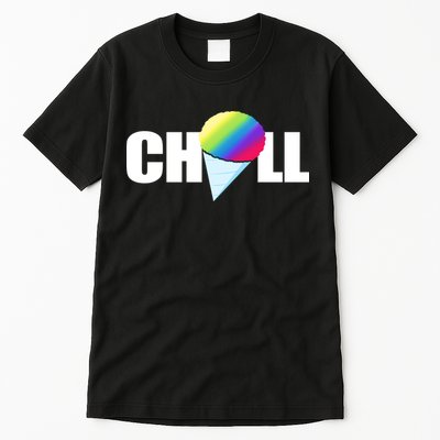 Chill Snowcone Retro Tall T-Shirt