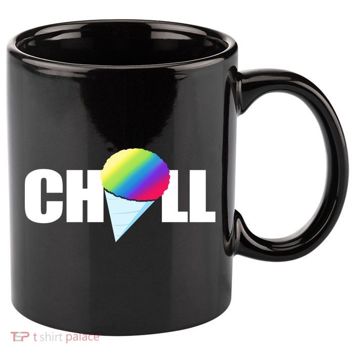 Chill Snowcone Retro 11oz C Handle Ceramic Mug
