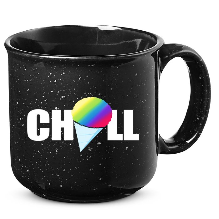 Chill Snowcone Retro 15oz Campfire Ceramic Mug