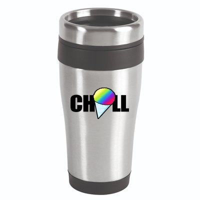 Chill Snowcone Retro 16oz Travel Tumbler