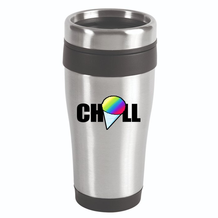 Chill Snowcone Retro 16oz Travel Tumbler
