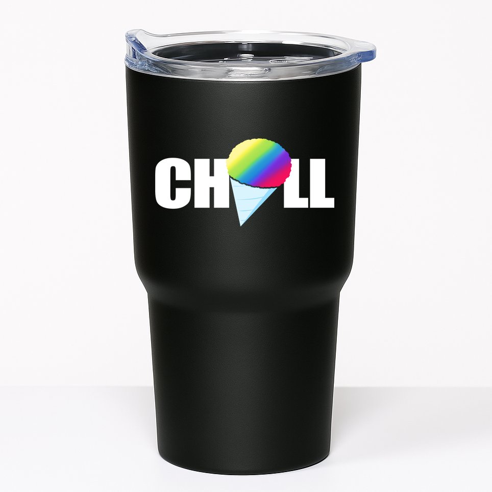 Chill Snowcone Retro Tumbler