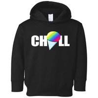 Chill Snowcone Retro Toddler Hoodie