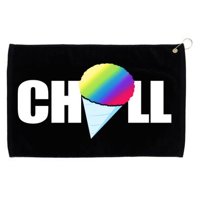 Chill Snowcone Retro Grommeted Golf Towel